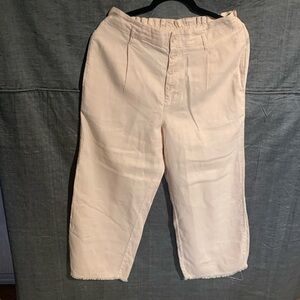 Side Stitch linen pants